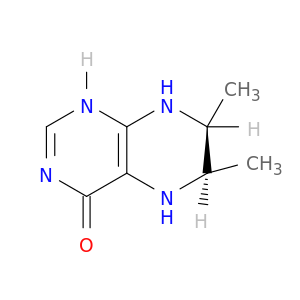 (6R,7S)-6,7-DIMETHYL-5,6,7,8-TETRAHYDROPTERIDIN-4(1H)-ONE