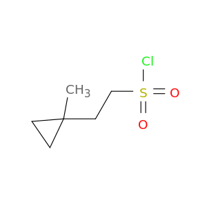 2-(1-Methylcyclopropyl)ethane-1-sulfonyl Chloride