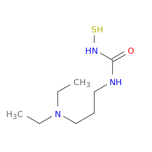 Urea, N-[3-(diethylamino)propyl]-N'-mercapto-