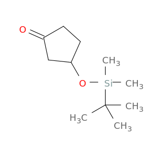 Cyclopentanone, 3-[[(1,1-dimethylethyl)dimethylsilyl]oxy]-