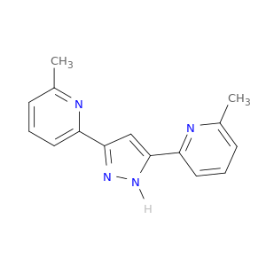 Pyridine, 2,2'-(1H-pyrazole-3,5-diyl)bis[6-methyl-