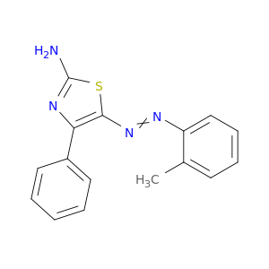 2-Thiazolamine,5-[2-(2-methylphenyl)diazenyl]-4-phenyl-