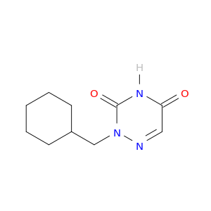 1,2,4-Triazine-3,5(2H,4H)-dione, 2-(cyclohexylmethyl)-