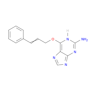 1H-Purin-2-amine, 6-[(3-phenyl-2-propenyl)oxy]-
