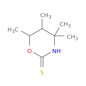2H-1,3-Oxazine-2-thione, tetrahydro-4,4,5,6-tetramethyl-