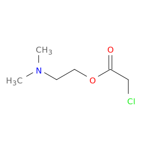 Acetic acid, chloro-, 2-(dimethylamino)ethyl ester