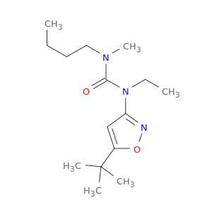 Urea, N-butyl-N'-[5-(1,1-dimethylethyl)-3-isoxazolyl]-N'-ethyl-N-methyl-