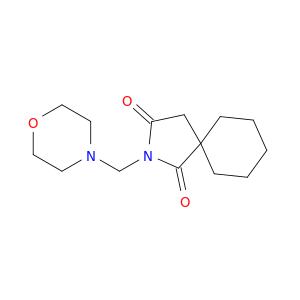 2-Azaspiro[4.5]decane-1,3-dione, 2-(4-morpholinylmethyl)-