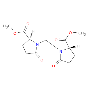 L-脯氨酸,1,1'-亚甲基铋[5-氧代-,二甲酯