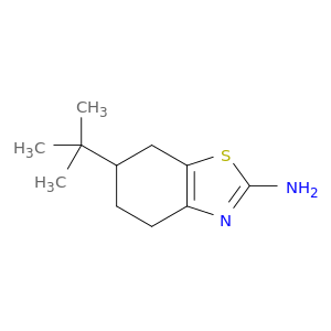 6-(叔丁基)-4,5,6,7-四氢苯并[d]噻唑-2-胺