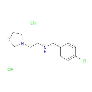 [(4-Chlorophenyl)methyl][2-(pyrrolidin-1-yl)ethyl]amine Dihydrochloride