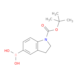1H-吲哚-1-羧酸,5-硼-2,3-二氢-,1-(1,1-二甲基乙基)酯