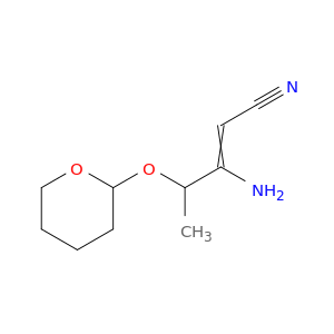 2-Pentenenitrile, 3-amino-4-[(tetrahydro-2H-pyran-2-yl)oxy]-