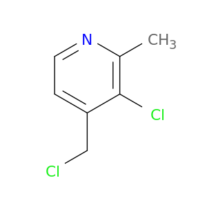 3-Chloro-4-(chloromethyl)-2-methylpyridine