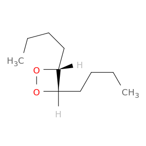 1,2-Dioxetane, 3,4-dibutyl-, cis-