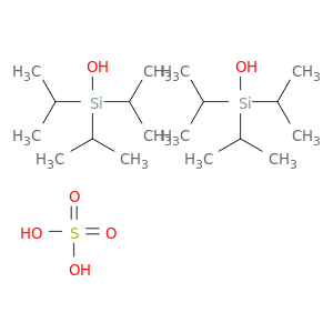 Silanol, tris(1-methylethyl)-, sulfate (2:1)