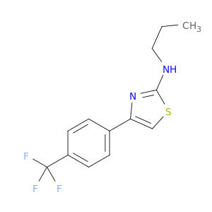 2-Thiazolamine, N-propyl-4-[4-(trifluoromethyl)phenyl]-