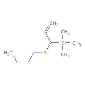 Silane, [1-(butylthio)-2-propenyl]trimethyl-