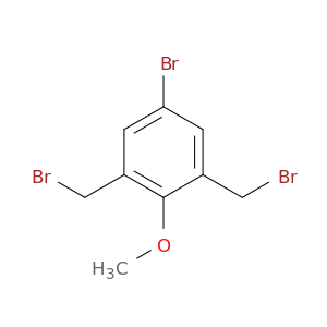 Benzene, 5-bromo-1,3-bis(bromomethyl)-2-methoxy-