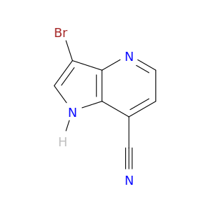 3-Bromo-1H-Pyrrolo[3,2-B]吡啶-7-碳腈