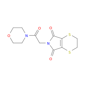 6-[2-(morpholin-4-yl)-2-oxoethyl]-2,3-dihydro-5h-[1,4]dithiino[2,3-c]pyrrole-5,7(6h)-dione
