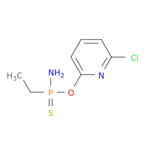 Phosphonamidothioic acid, P-ethyl-, O-(6-chloro-2-pyridinyl) ester