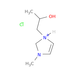 1H-Imidazolium, 1-(2-hydroxypropyl)-3-methyl-, chloride