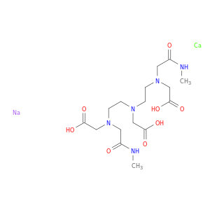 Calciate(1-),[5,8-bis(carboxymethyl)-11-[2-(methylamino)-2-oxoethyl]-3-oxo-2,5,8,11-tetraazatridecan-13-oato(3-)]-,sodium, hydrate (9CI)
