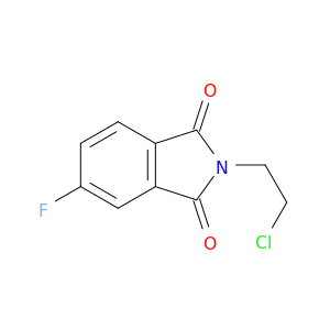 2-(2-氯乙基)-5-氟异吲哚-1,3-二酮