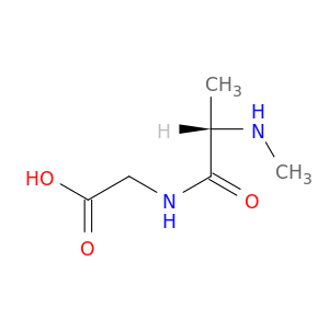 Glycine, N-(N-methyl-L-alanyl)-