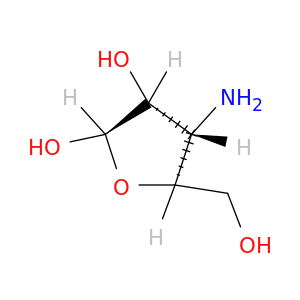 b-D-Ribofuranose, 3-amino-3-deoxy-