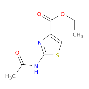 4-Thiazolecarboxylic acid, 2-(acetylamino)-, ethyl ester