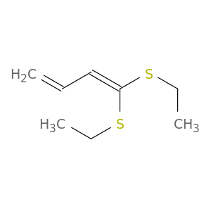 1,3-Butadiene, 1,1-bis(ethylthio)-