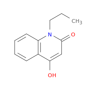 2(1H)-Quinolinone,4-hydroxy-1-propyl-