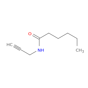 Hexanamide, N-2-propynyl-