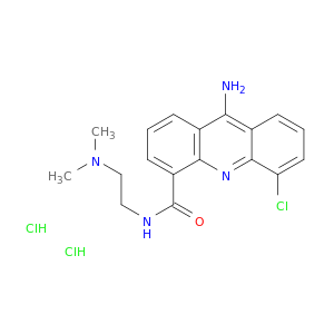 4-Acridinecarboxamide,9-amino-5-chloro-N-[2-(dimethylamino)ethyl]-, hydrochloride (1:2)