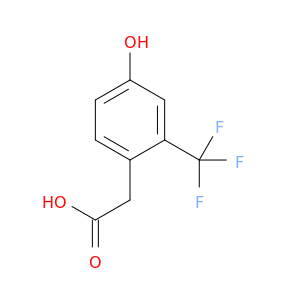 4-Hydroxy-2-(trifluoromethyl)phenylacetic Acid