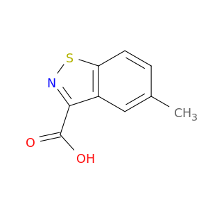 5-Methyl-1,2-benzothiazole-3-carboxylic acid