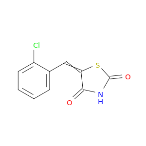 2,4-Thiazolidinedione, 5-[(2-chlorophenyl)methylene]-