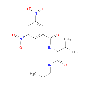 Benzamide, N-[2-methyl-1-[(propylamino)carbonyl]propyl]-3,5-dinitro-