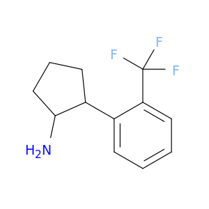 2-[2-(trifluoromethyl)phenyl]cyclopentan-1-amine