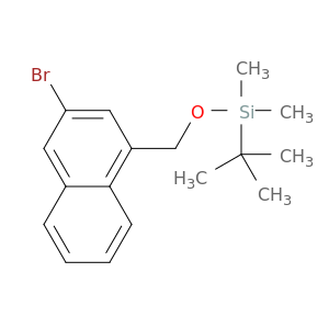 Silane, [(3-bromo-1-naphthalenyl)methoxy](1,1-dimethylethyl)dimethyl-