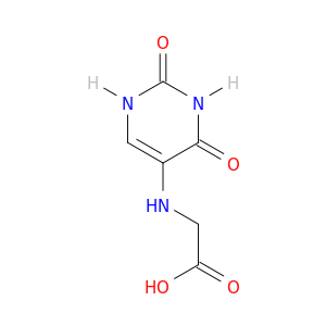 Glycine, N-(1,2,3,4-tetrahydro-2,4-dioxo-5-pyrimidinyl)-
