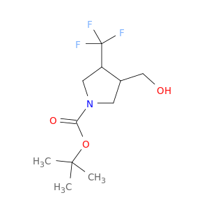 3-(羟甲基)-4-(三氟甲基)吡咯烷-1-甲酸叔丁酯