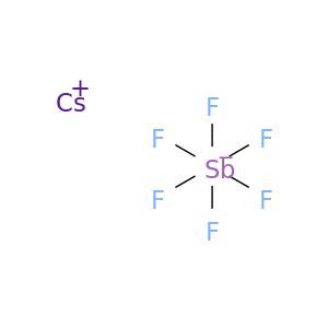 Antimonate(1-),hexafluoro-, cesium, (OC-6-11)- (9CI)
