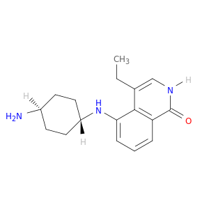 1(2H)-Isoquinolinone, 5-[(trans-4-aminocyclohexyl)amino]-4-ethyl-