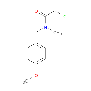 2-Chloro-N-[(4-methoxyphenyl)methyl]-N-methylacetamide