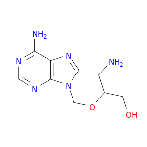 1-Propanol, 3-amino-2-[(6-amino-9H-purin-9-yl)methoxy]-