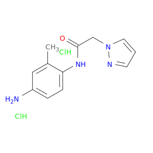 N-(4-Amino-2-methylphenyl)-2-(1H-pyrazol-1-yl)acetamide Dihydrochloride