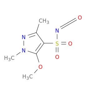 1H-Pyrazole-4-sulfonyl isocyanate, 5-methoxy-1,3-dimethyl-